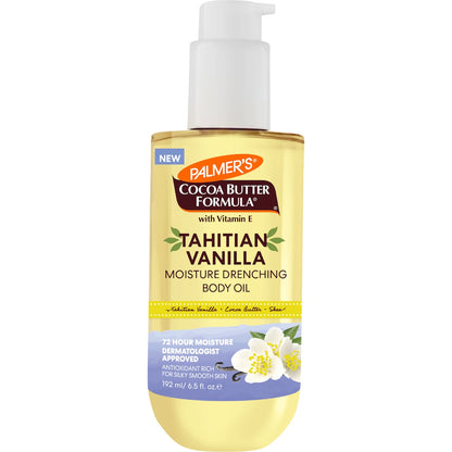 Palmers Cocoa Butter Formula Tahitian Vanilla Body Oil 192ml