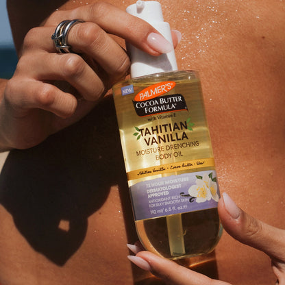 Palmers Cocoa Butter Formula Tahitian Vanilla Body Oil 192ml