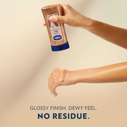 Vaseline Shimmer Body Oil Vanilla Glow 200ml