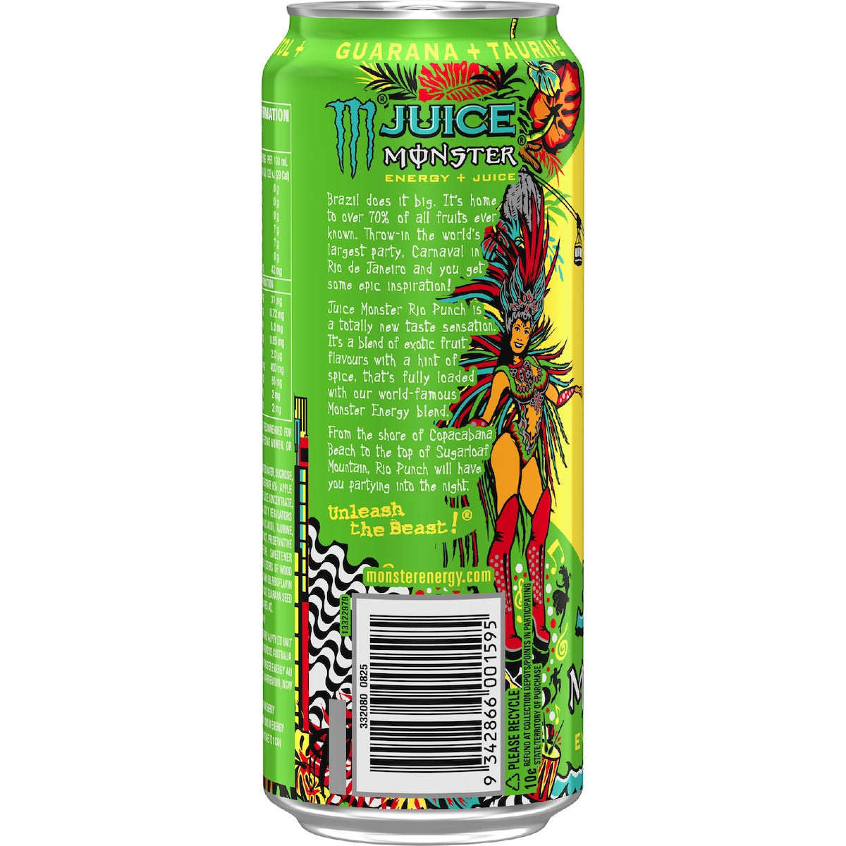 Monster Energy Juice Rio Punch Can 500ml