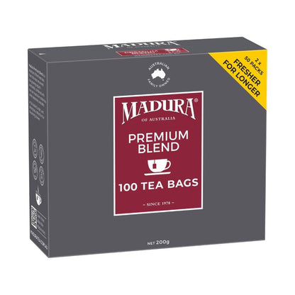 Madura Premium Blend Tea Bags 100 pack - 200g