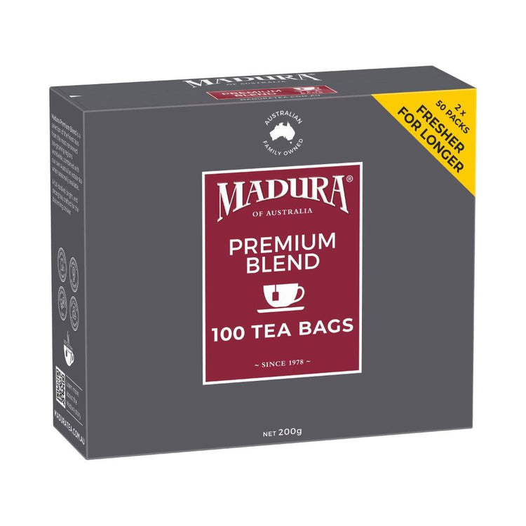Madura Premium Blend Tea Bags 100 pack - 200g
