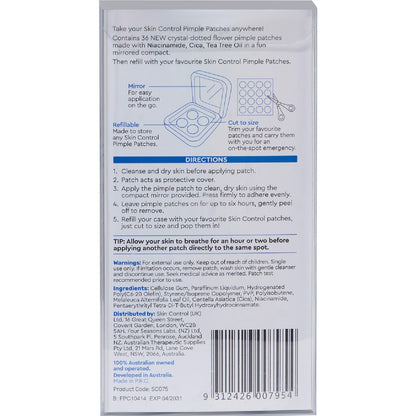 Skin Control Flower Power Pimple Patches 36 Pack