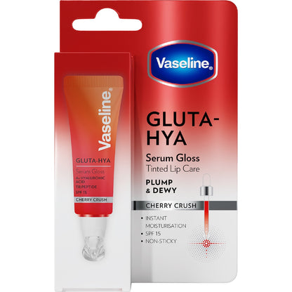 Vaseline Gluta-hya Tinted Serum Lip Gloss Cherry Crush 10ml