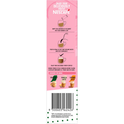 Nescafe Krispy Kreme Strawberry Doughnut Latte Sachets 8 Pack