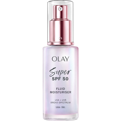Olay Spf50 Super Fluid Moisturiser 50ml
