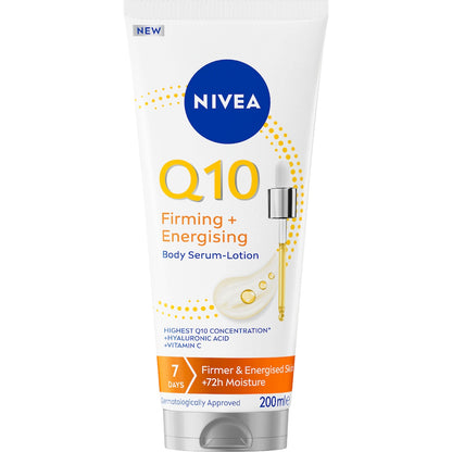 Nivea Q10 Firming + Energising Body Serum Lotion 200ml