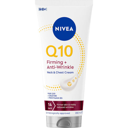 Nivea Q10 Firming + Anti-wrinkle Neck & Chest Cream 200ml