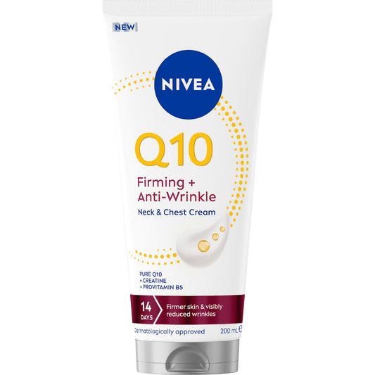 Nivea Q10 Firming + Anti-wrinkle Neck & Chest Cream 200ml