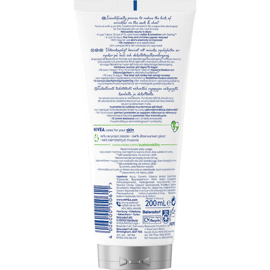 Nivea Q10 Firming + Anti-wrinkle Neck & Chest Cream 200ml