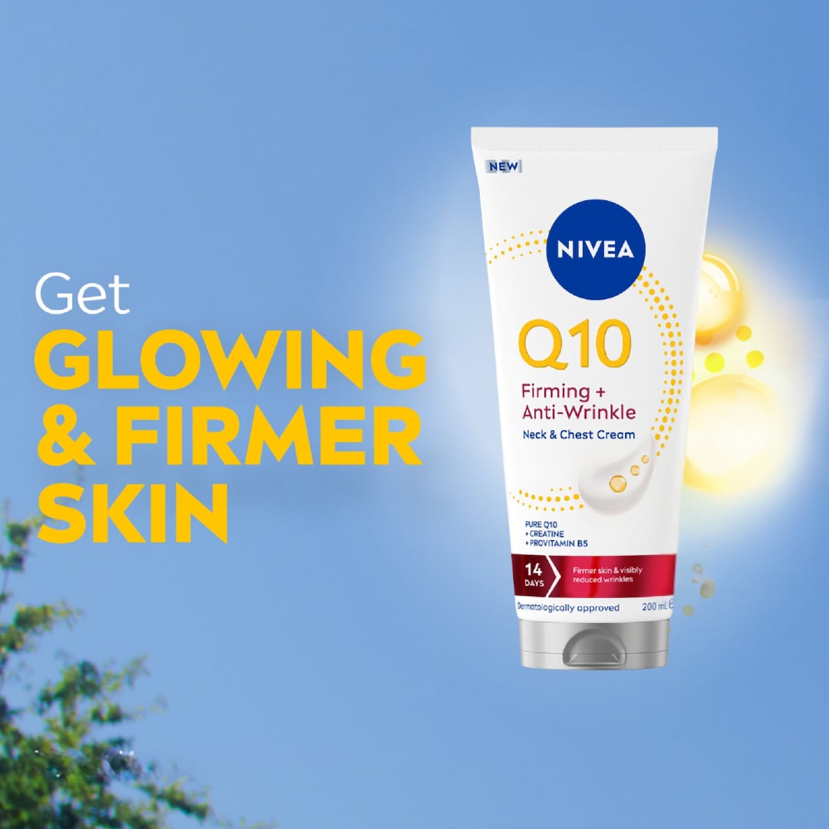 Nivea Q10 Firming + Anti-wrinkle Neck & Chest Cream 200ml
