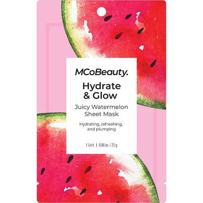 Mcobeauty Hydrate & Glow Sheet Mask Watermelon 25g