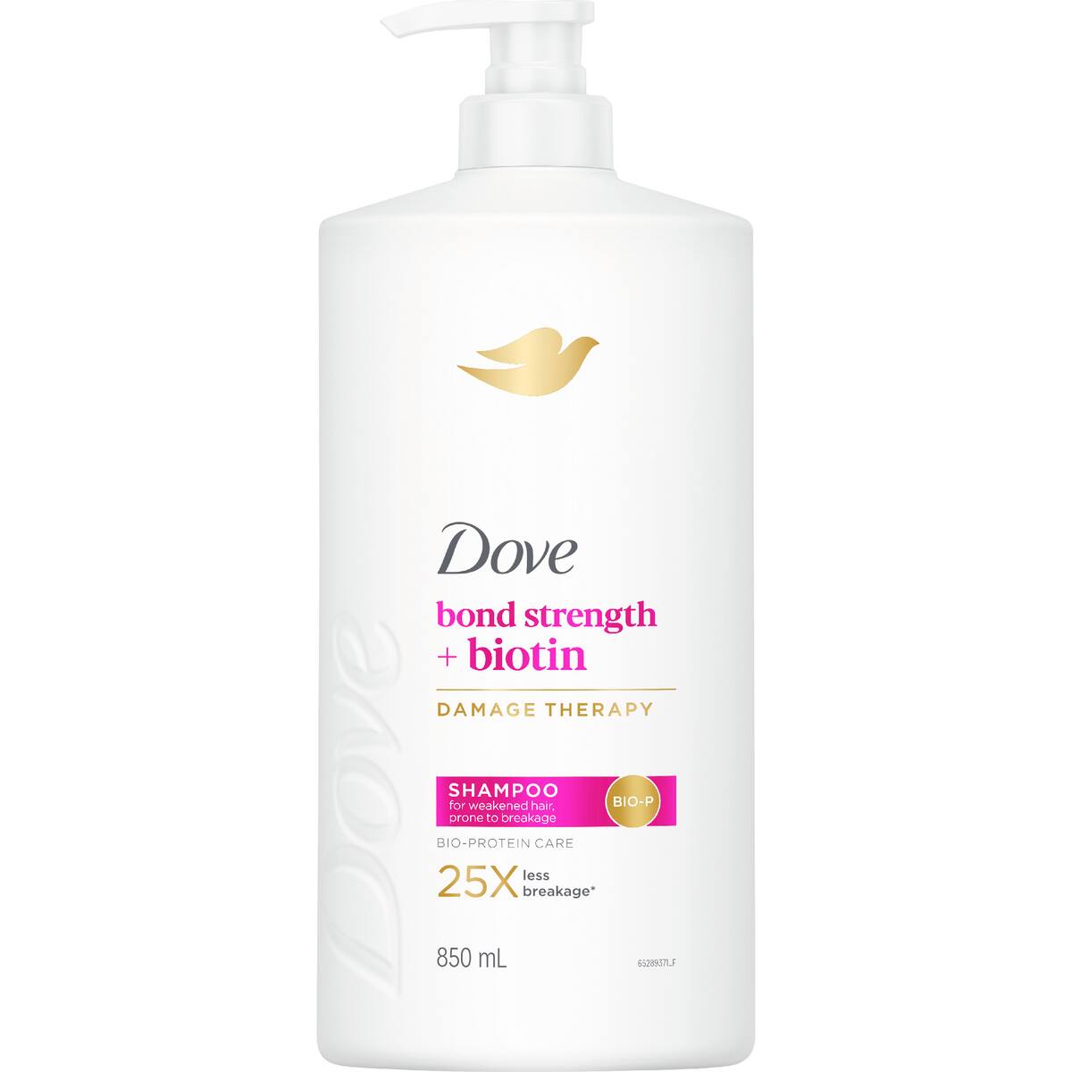 Dove Damage Therapy Bond Strength + Biotin Shampoo 850ml