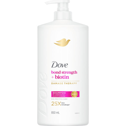 Dove Damage Therapy Bond Strength + Biotin Shampoo 850ml