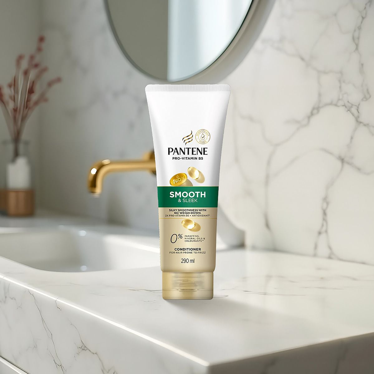 Pantene Smooth & Sleek Conditioner 290ml