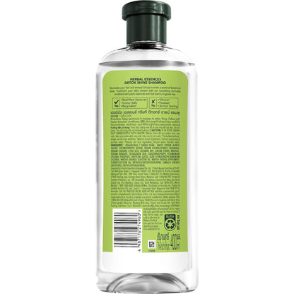 Herbal Essences Detox Shine Green Tea Shampoo 400ml