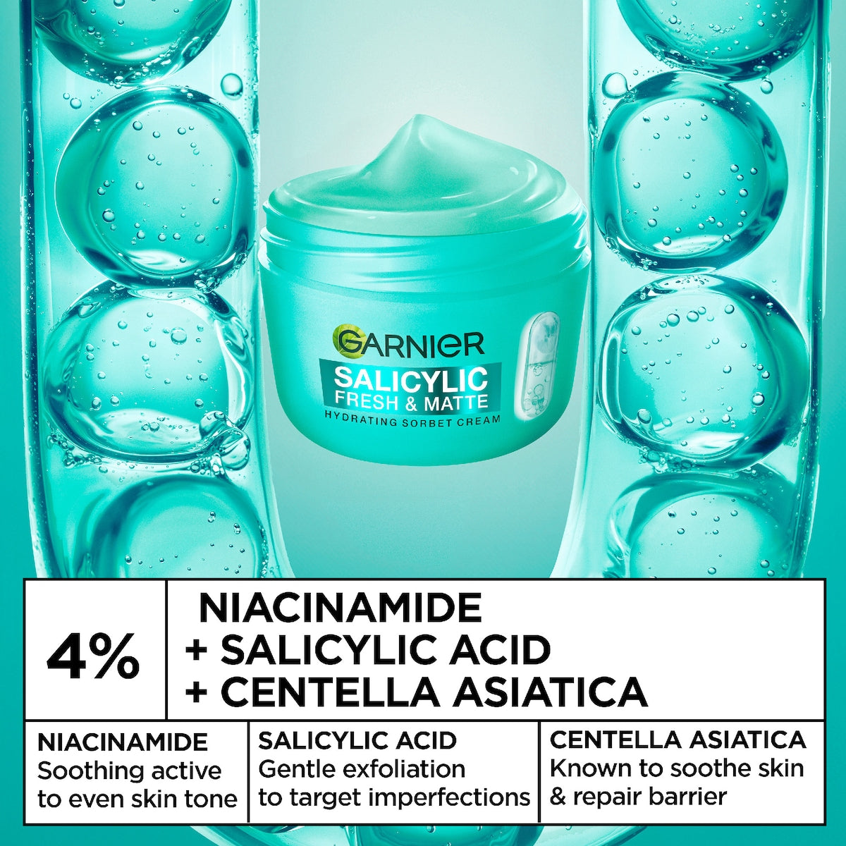 Garnier Salicylic Hydrating Sorbet Face Cream 85ml