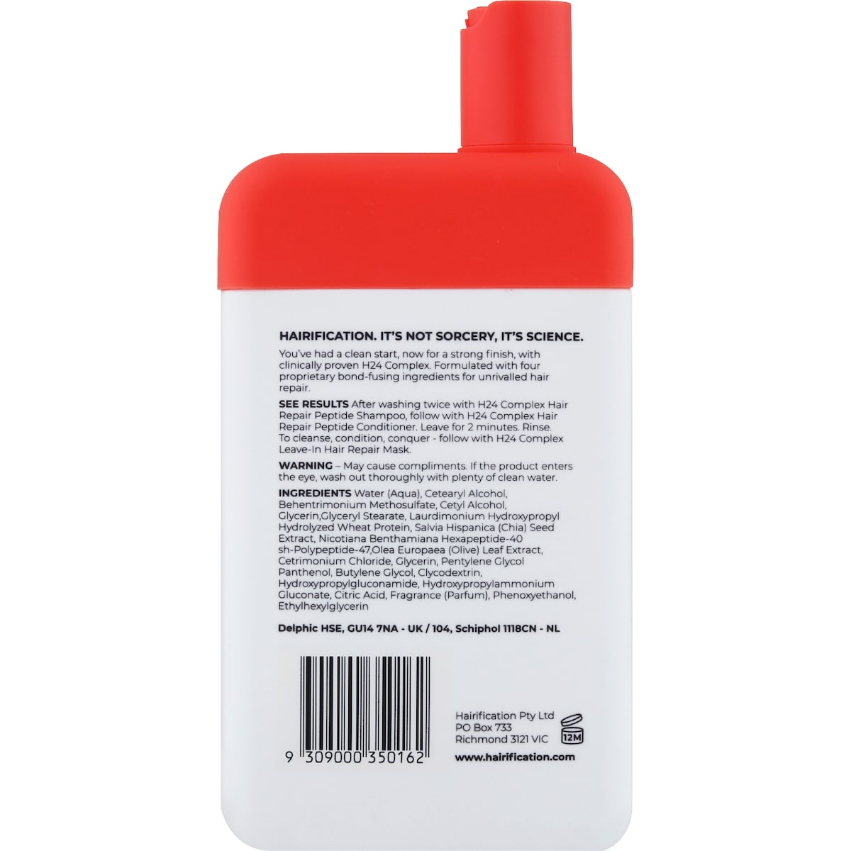 Hairification H24 Complex Hair Repair Peptide Conditioner 300ml