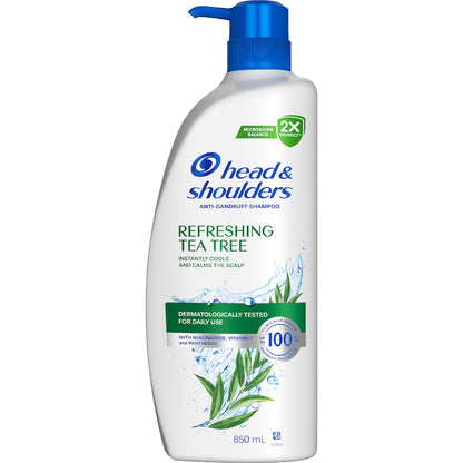 Head & Shoulders Refreshing Tea Tree Oil Shampoo 850ml