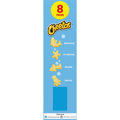 Cheetos Ocean Safari Crispy Corn Puffs 8 Pack