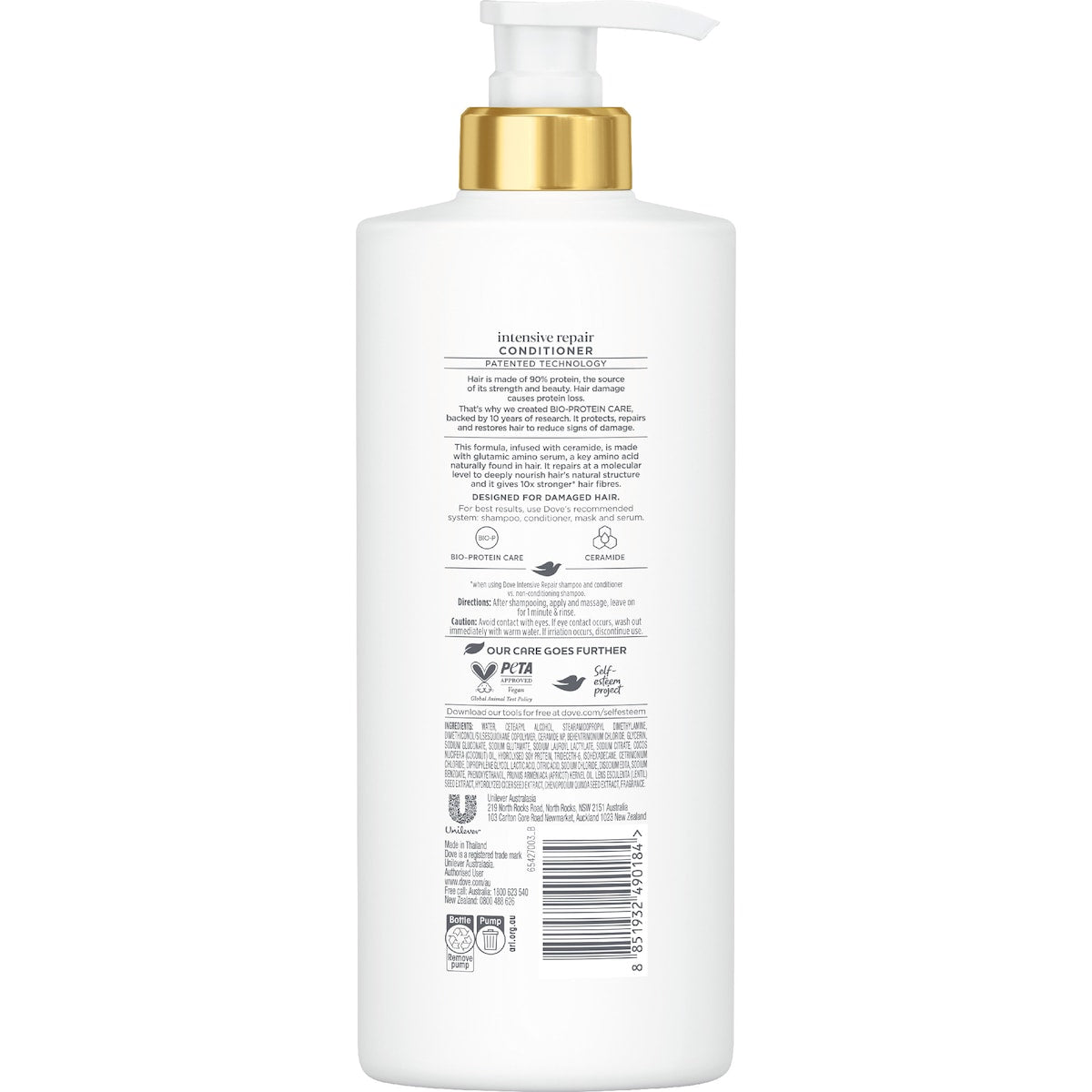 Dove Damage Therapy Intensive Repair + Ceramide Conditioner 350ml