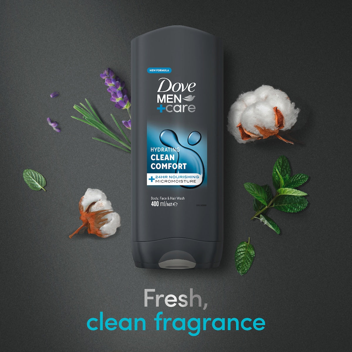 Dove Men+care Body Wash Clean Comfort 400ml