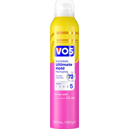 Vo5 Ultimate Hold Hairspray 250ml