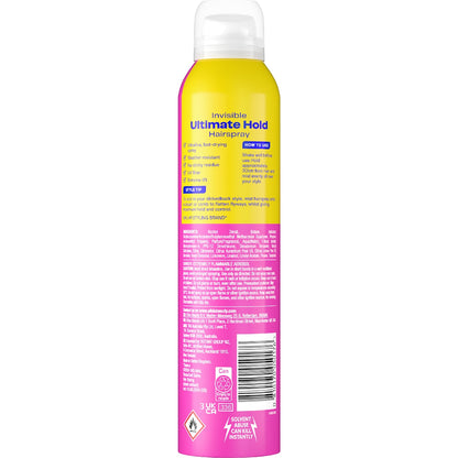 Vo5 Ultimate Hold Hairspray 250ml