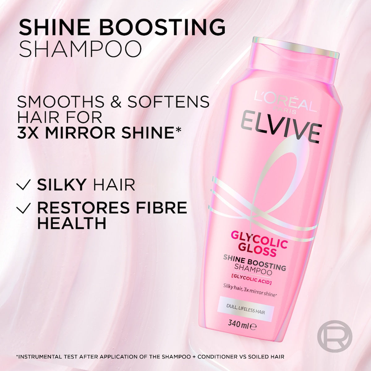 Loreal Paris Elvive Glycolic Gloss Shampoo 340ml