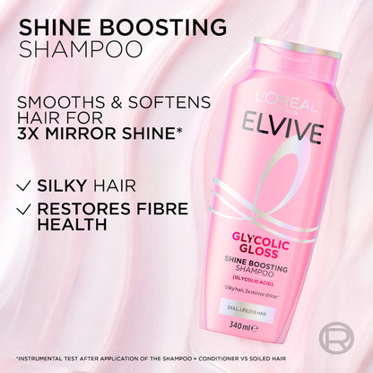 Loreal Paris Elvive Glycolic Gloss Shampoo 340ml