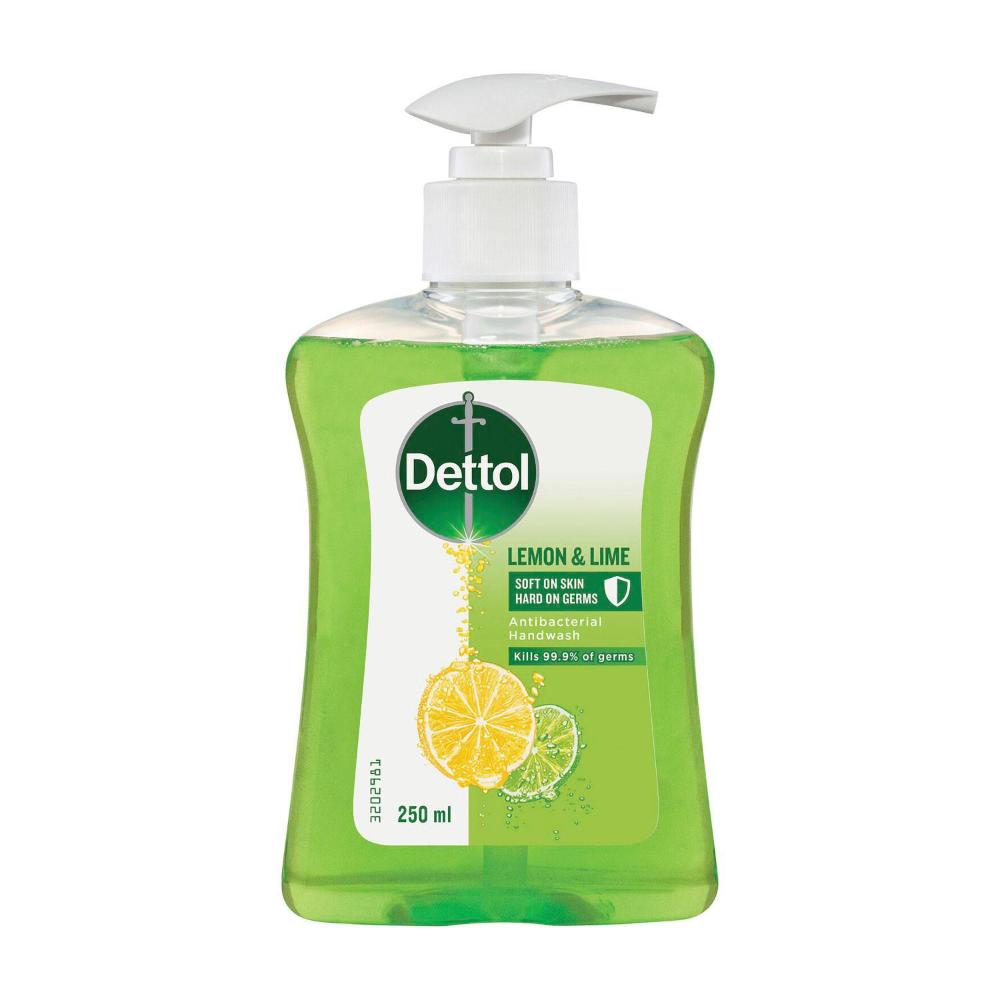 Dettol Antibacterial Liquid Hand Wash Pump Refresh - 250mL