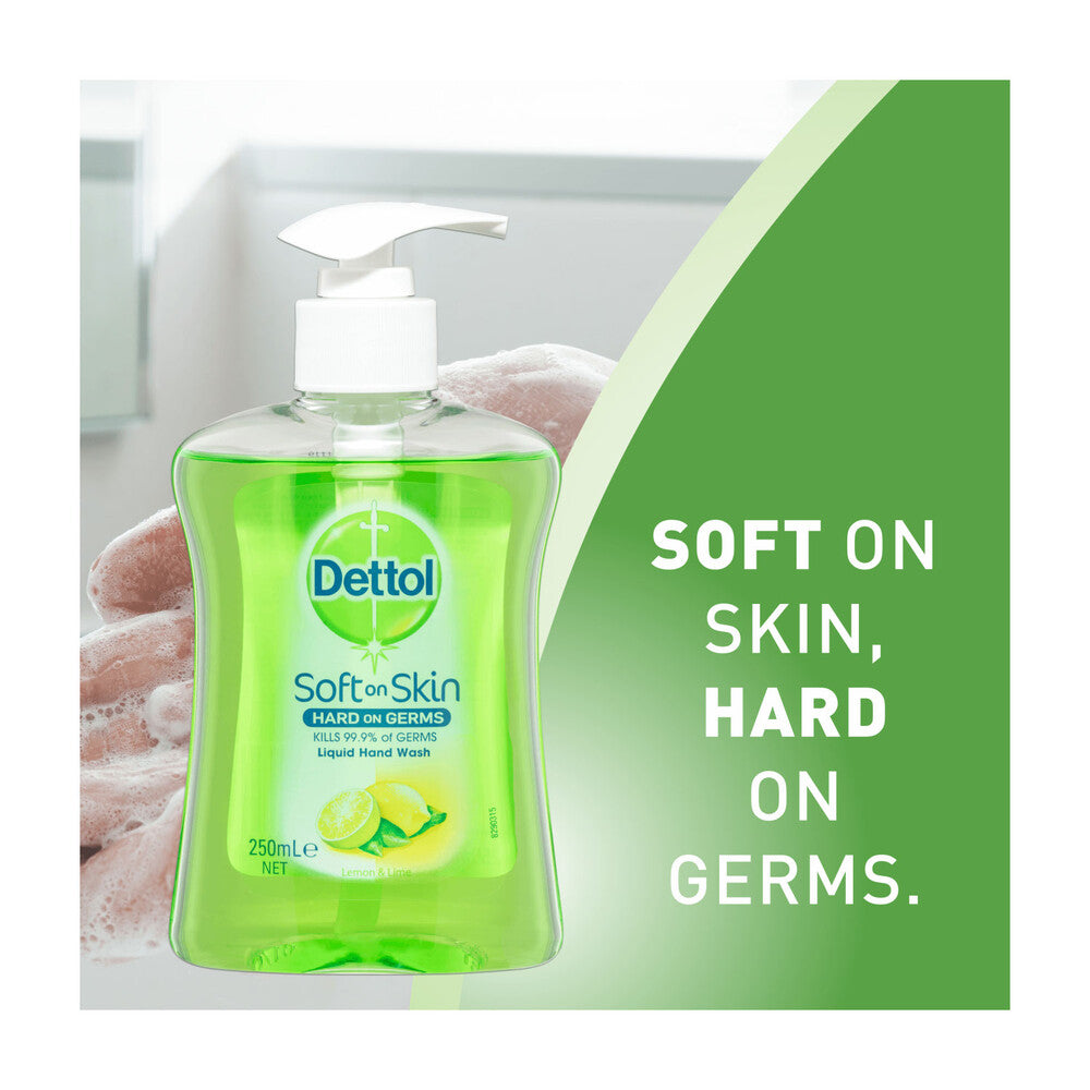 Dettol Antibacterial Liquid Hand Wash Pump Refresh - 250mL