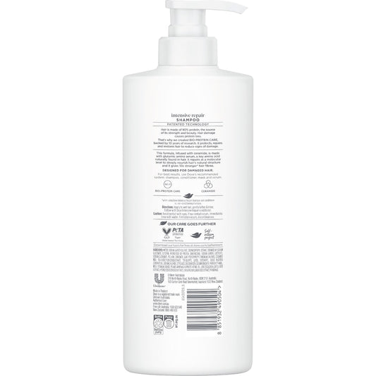Dove Damage Therapy Intensive Repair + Ceramide Shampoo 350ml