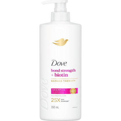 Dove Damage Therapy Bond Strength + Biotin Shampoo 350ml
