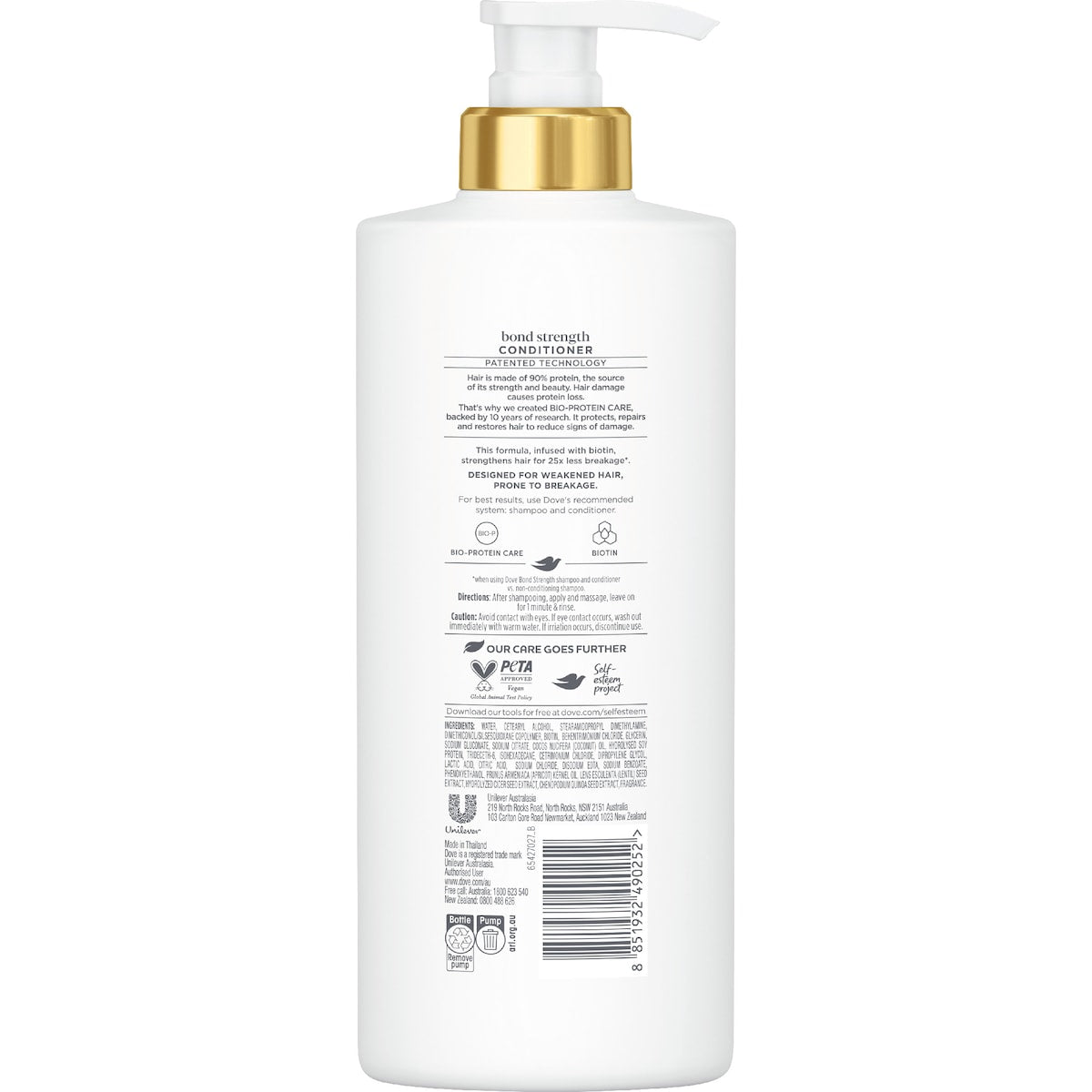 Dove Damage Therapy Bond Strength + Biotin Conditioner 350ml
