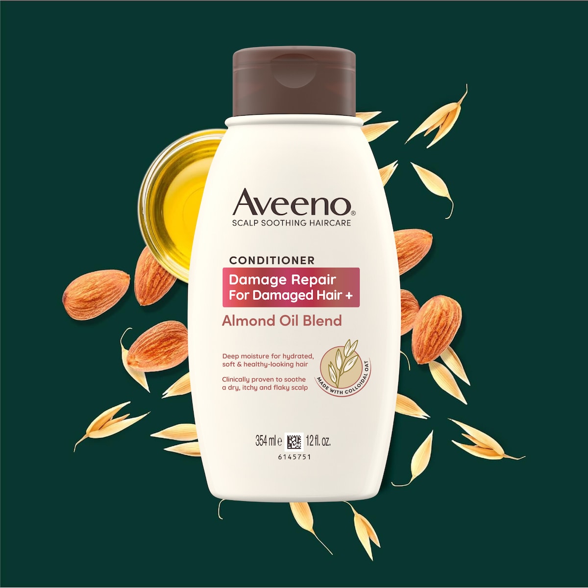 Aveeno Almond Oil Conditioner 354ml