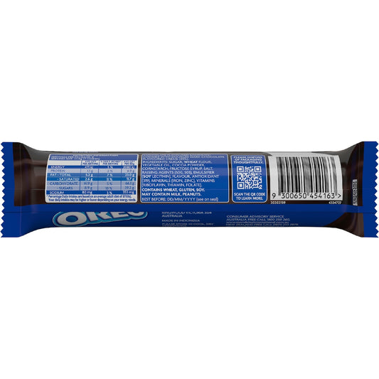 Oreo Double Stuff Dark Choc Mudcake Cookies 136g