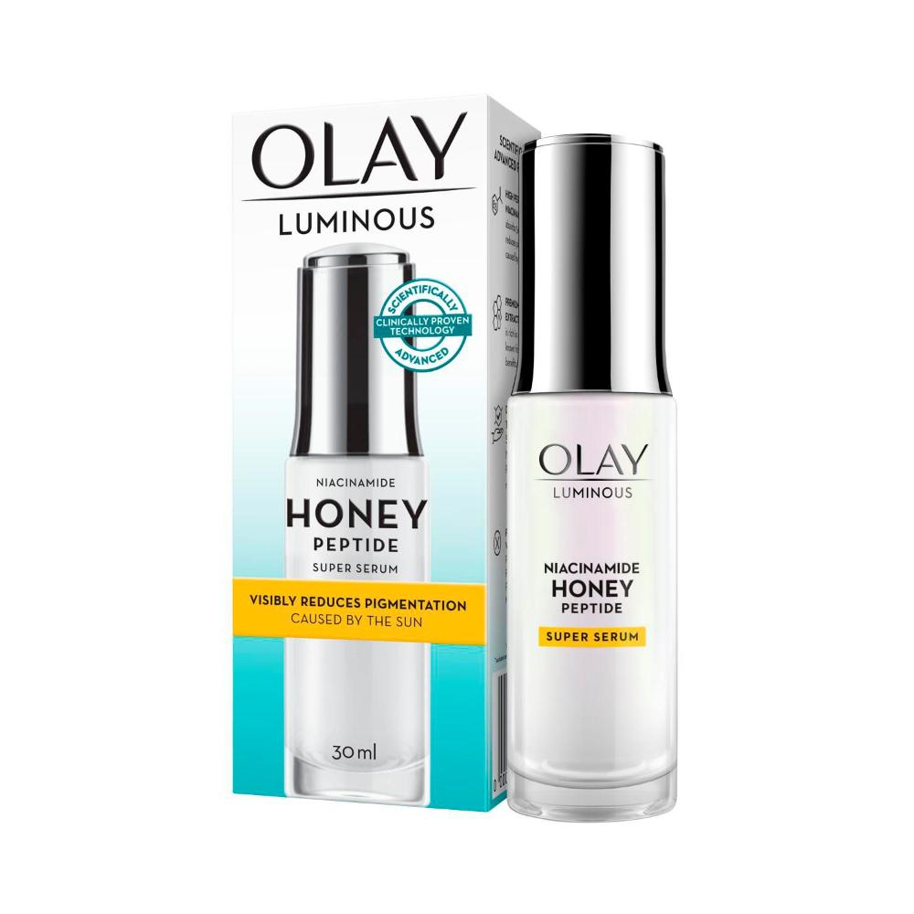 Olay Luminous Niacinamide Honey Peptide Super Serum - 30mL