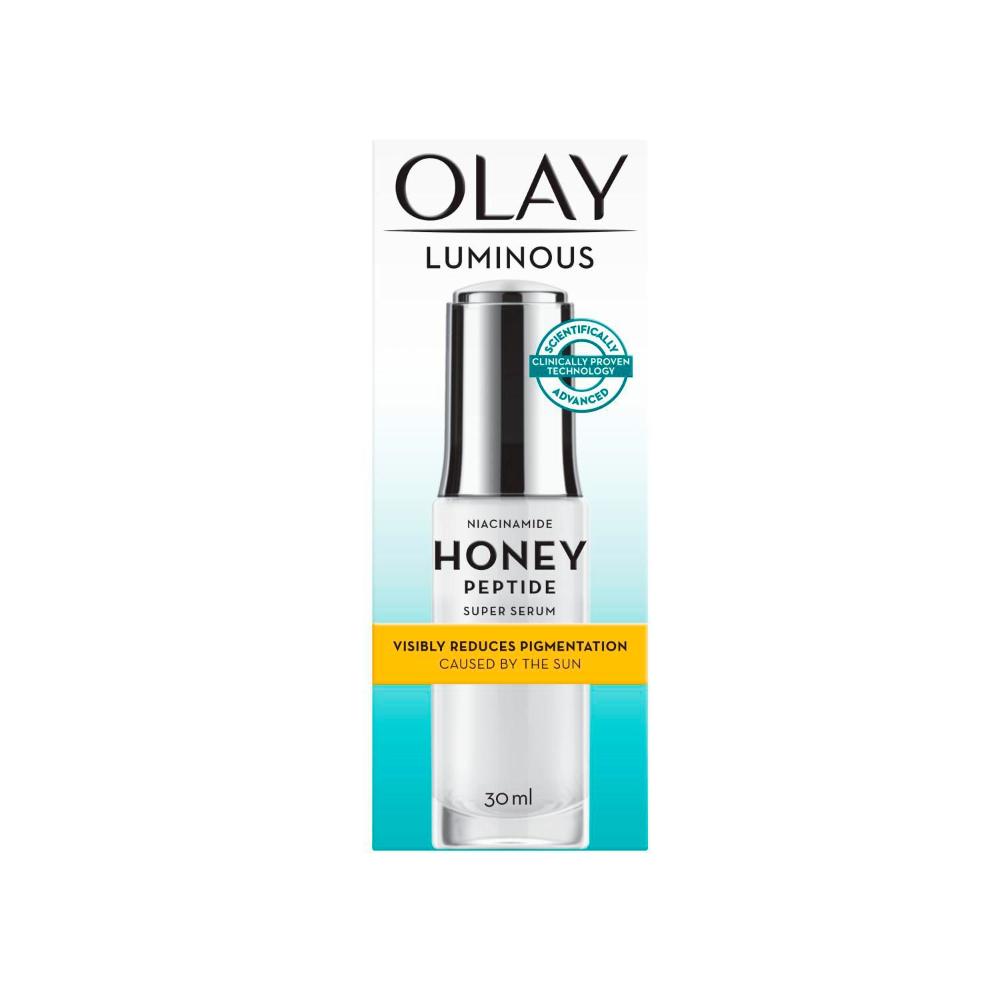 Olay Luminous Niacinamide Honey Peptide Super Serum - 30mL