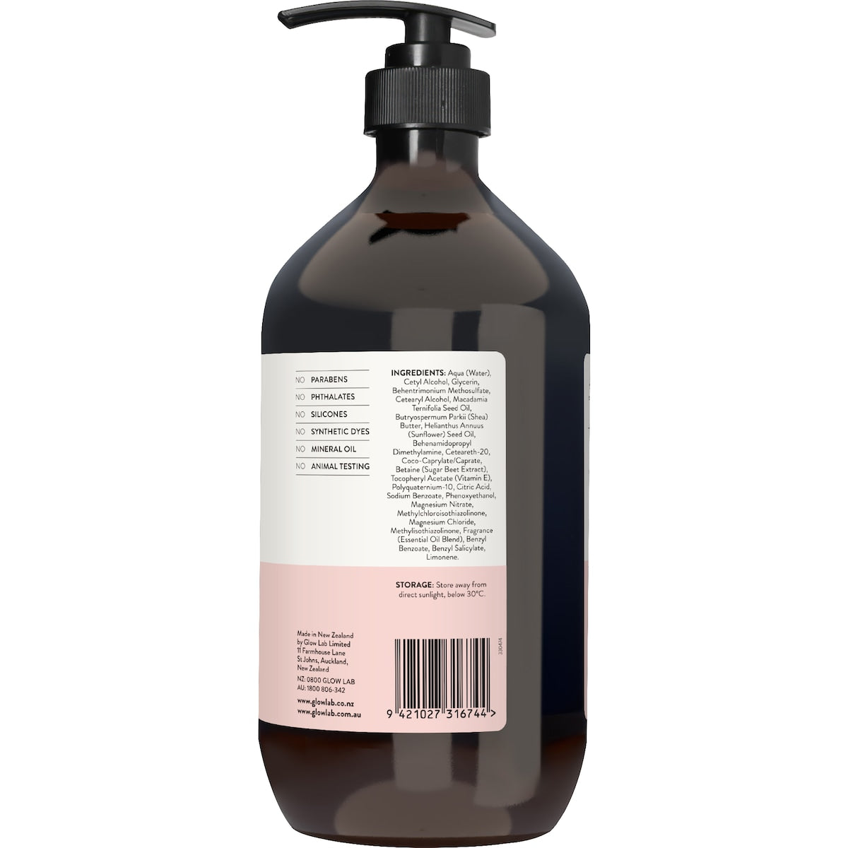 Glow Lab Balance Conditioner Peach & Papaya 900ml