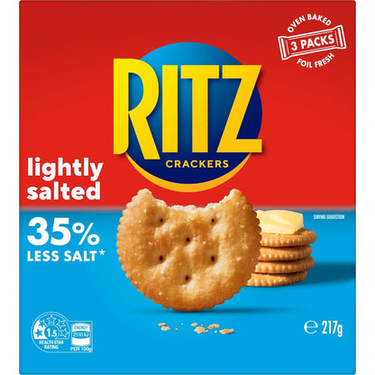 Ritz Lightly Salted Crackers 217g