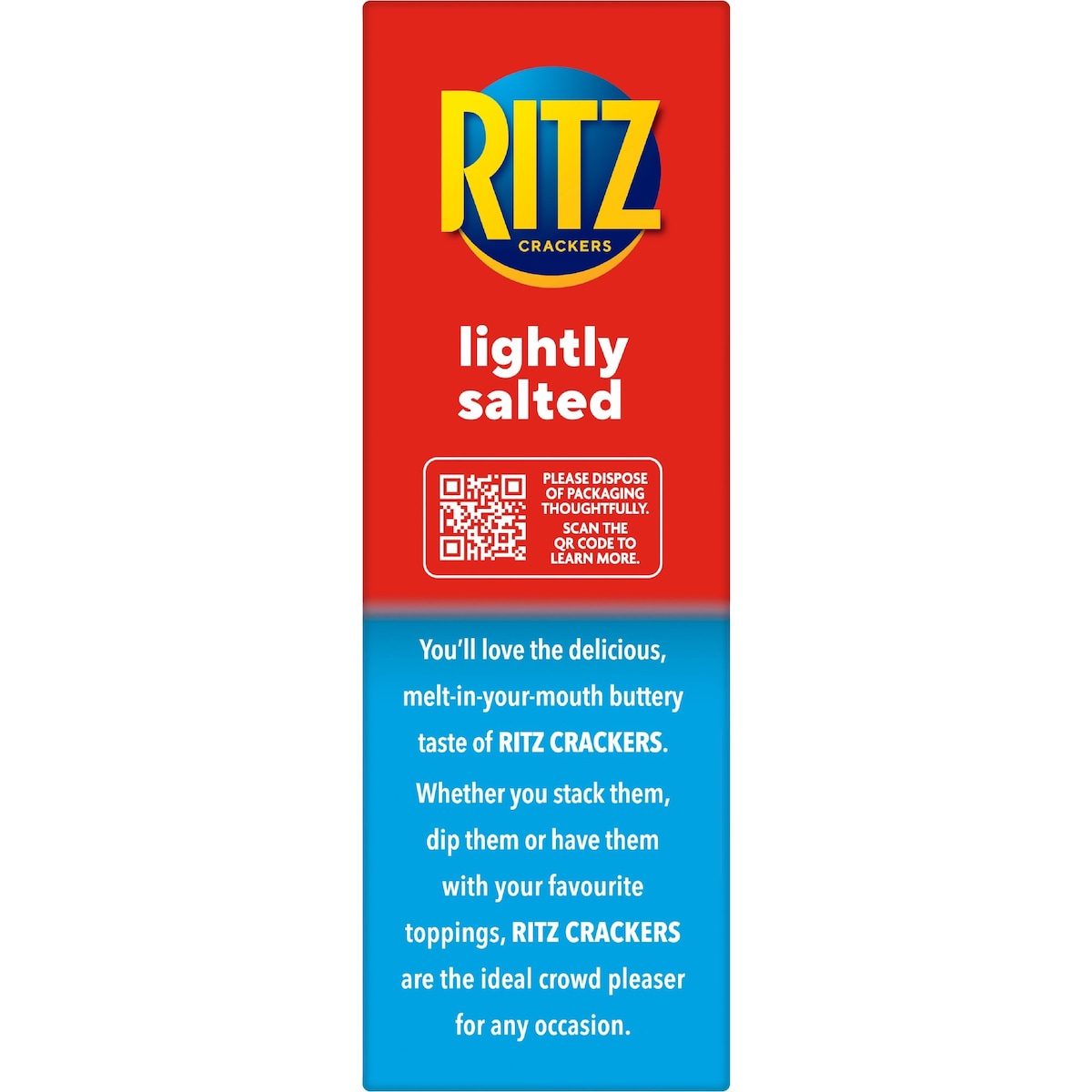 Ritz Lightly Salted Crackers 217g