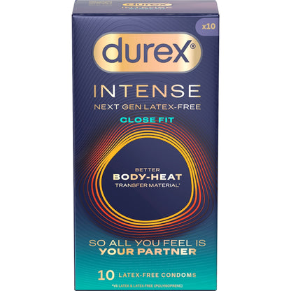 Durex Intense Close Fit Condoms 10 Pack