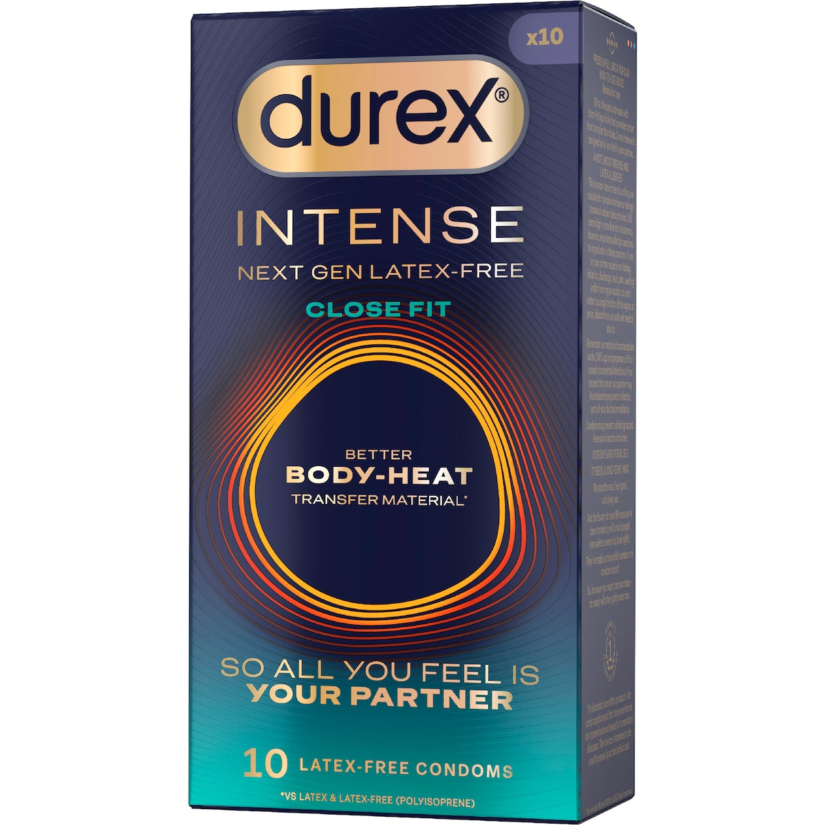 Durex Intense Close Fit Condoms 10 Pack