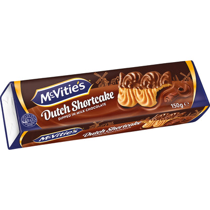 Mcvities Dutch Shortcake Milk Chocolate 150g
