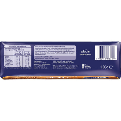Mcvities Dutch Shortcake Speculaas 150g