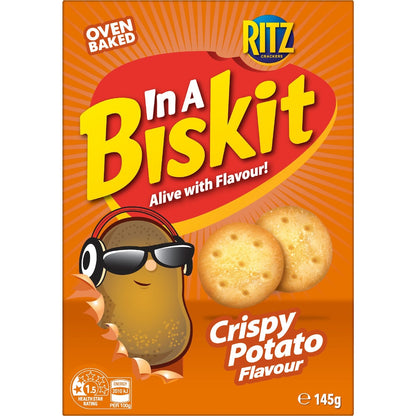 In A Biskit Ritz Crispy Potato Crackers 145g