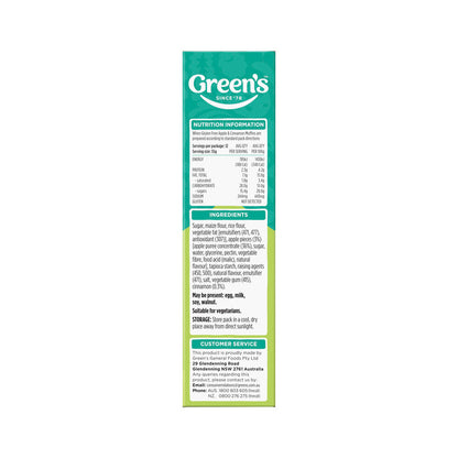 Green's Gluten Free Apple & Cinnamon Muffins Mix - 385g