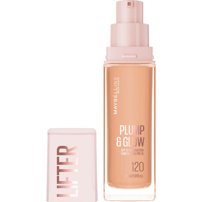 Maybelline Lifter Plump & Glow Foundation Shade 120 Spf15 30ml