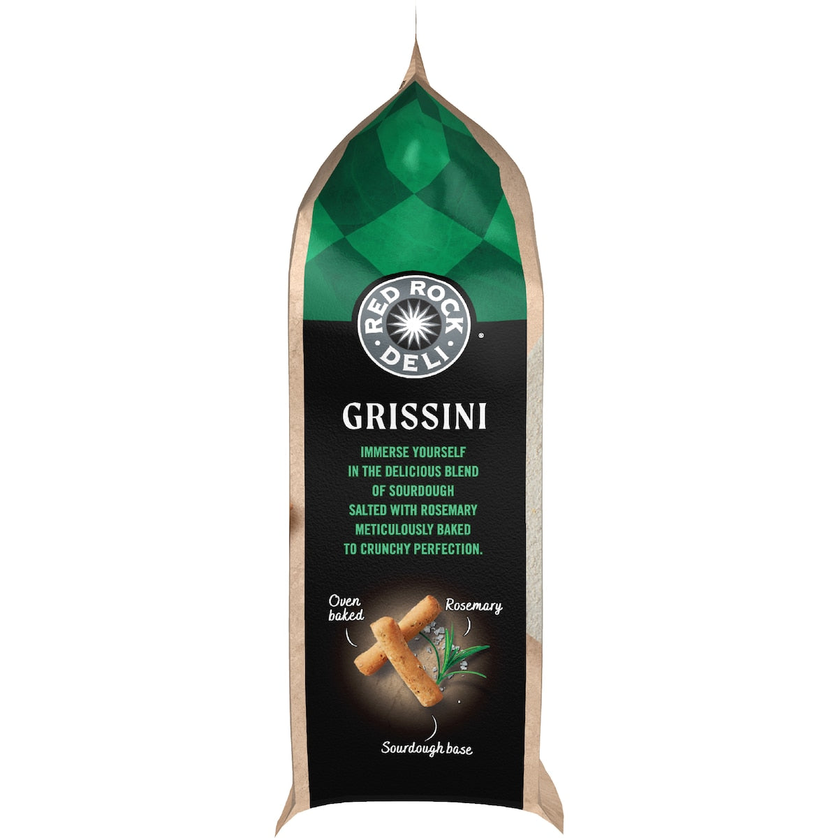 Red Rock Deli Grissini Salted Sourdough With Rosemary 135g